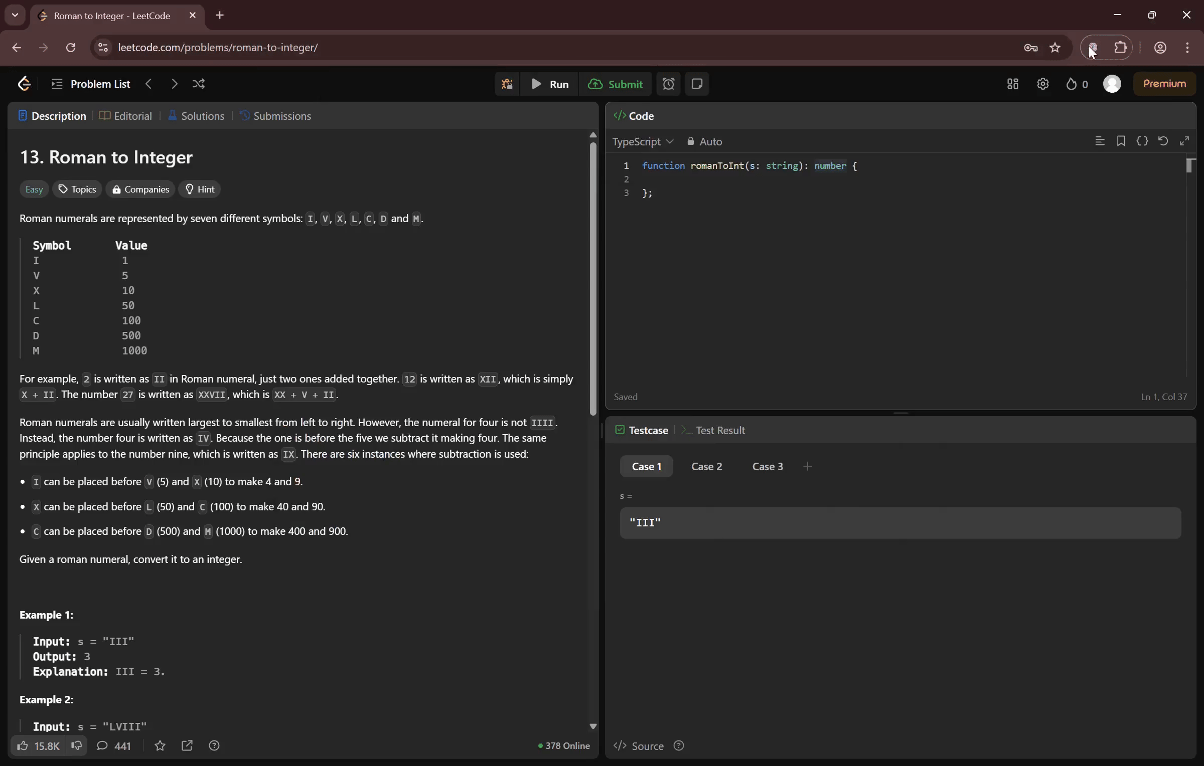leetcode solution